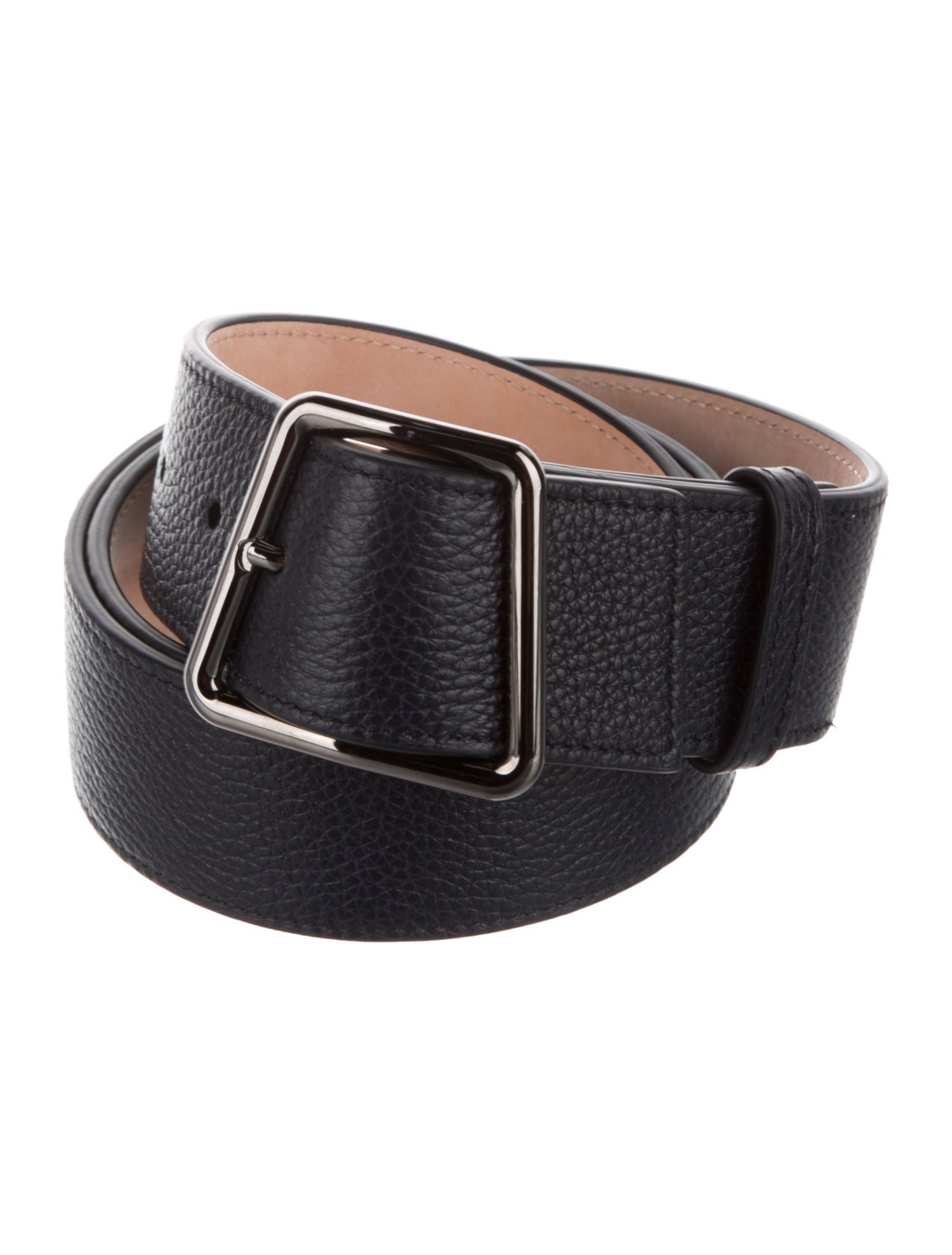 Akris Wide Leather Belt w/ Tags