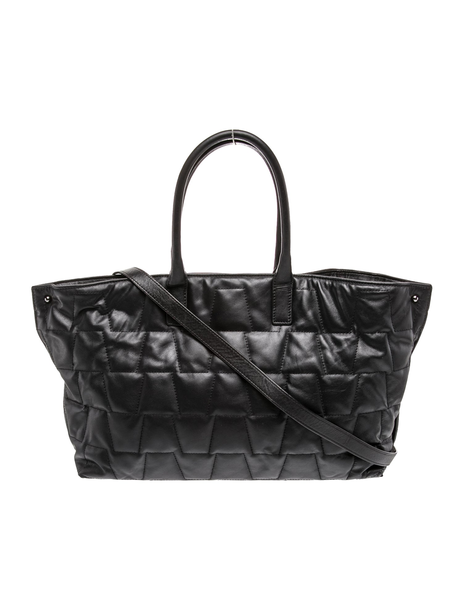 Akris Leather Top Handle Bag