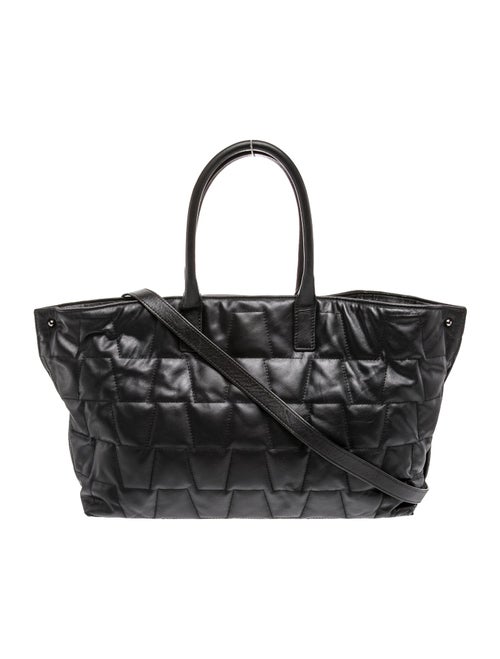 Akris Leather Top Handle Bag