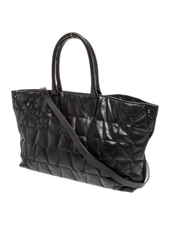 Akris Leather Top Handle Bag