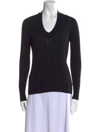 Akris V-Neck Sweater
