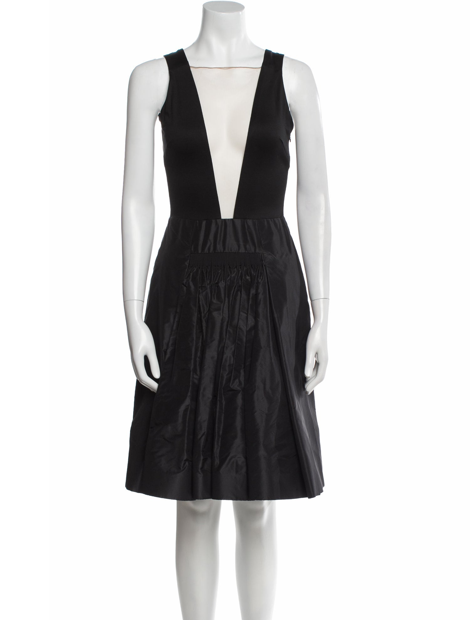 Akris Silk Knee-Length Dress w/ Tags