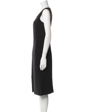 Akris Wool Midi Length Dress
