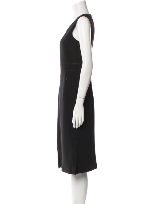 Akris Wool Midi Length Dress