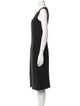 Akris Wool Midi Length Dress