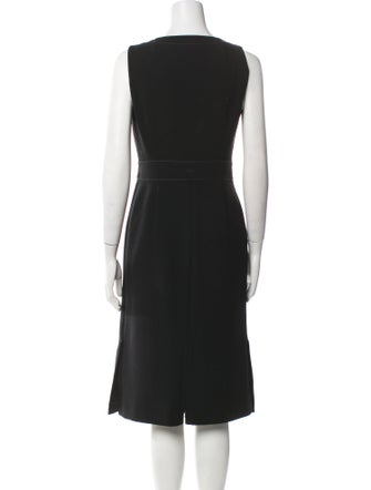 Akris Wool Midi Length Dress