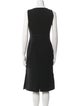 Akris Wool Midi Length Dress