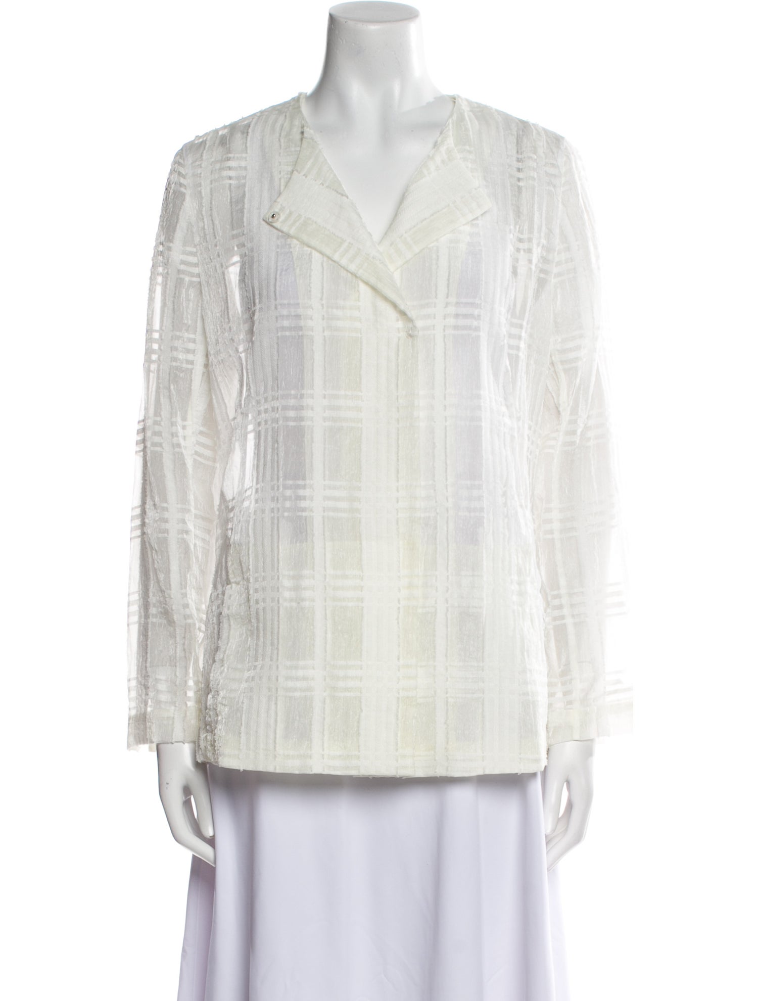 Akris Plaid Print Blazer