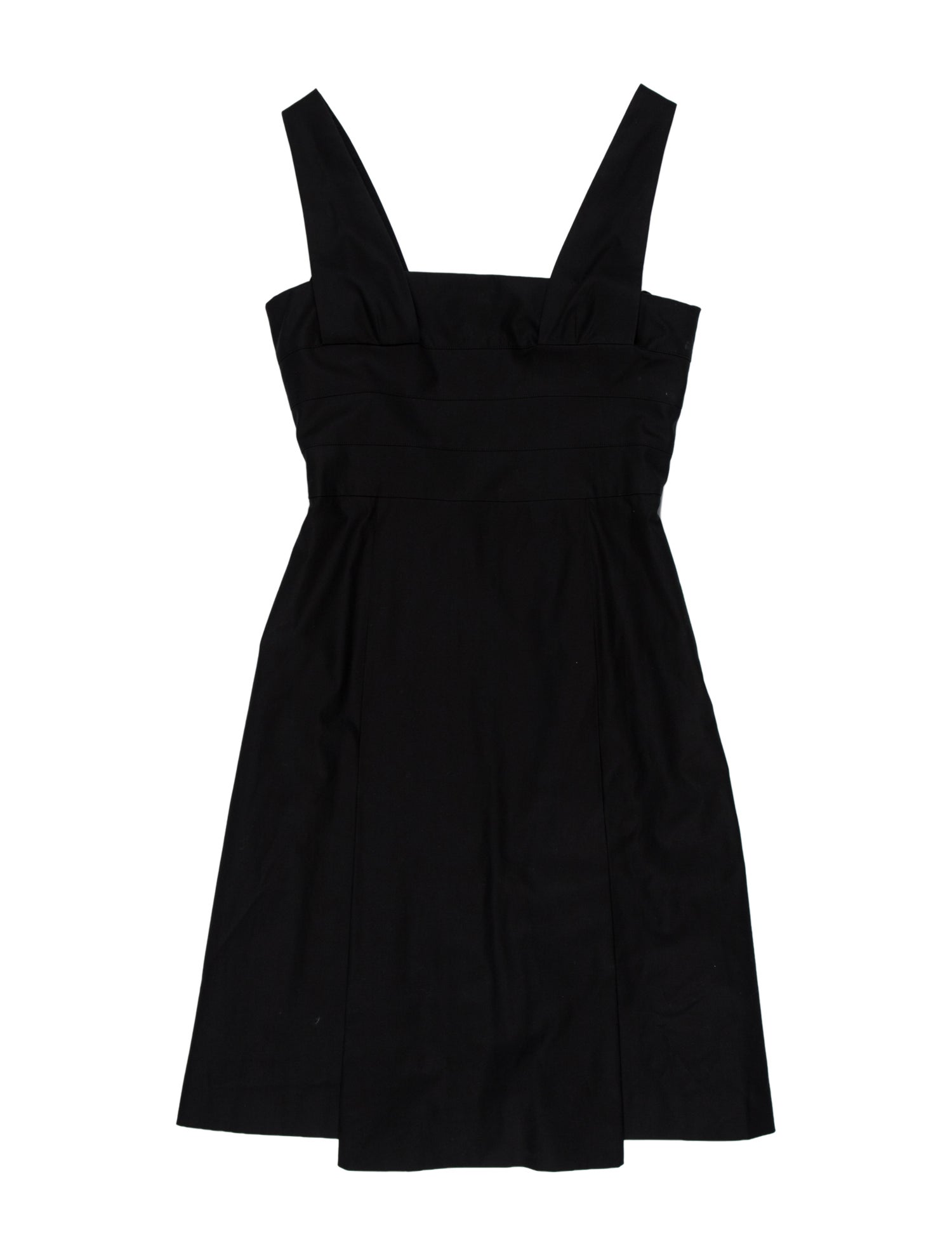 Akris Square Neckline Knee-Length Dress
