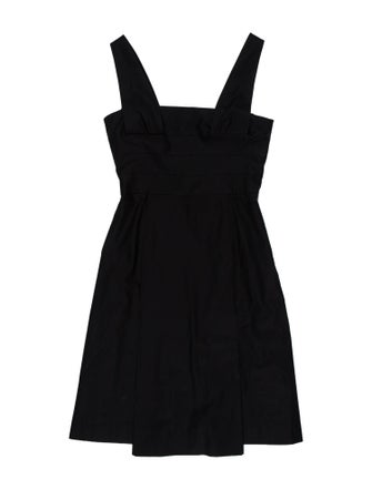 Akris Square Neckline Knee-Length Dress