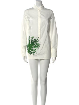 Akris Graphic Print Mini Dress