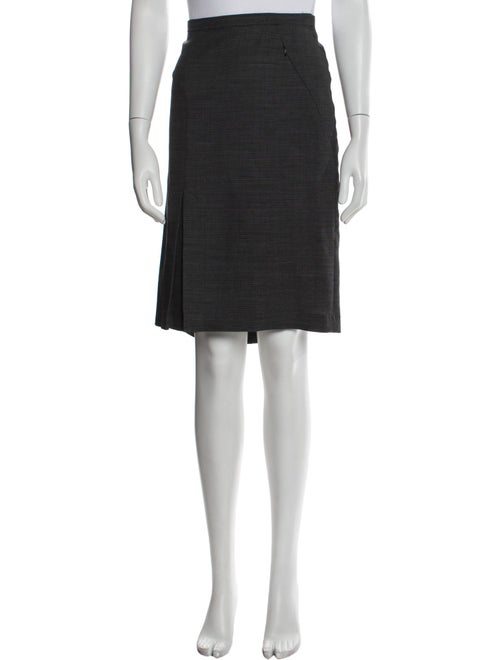 Akris Wool Knee-Length Skirt