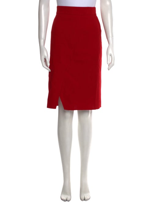 Akris Wool Knee-Length Skirt