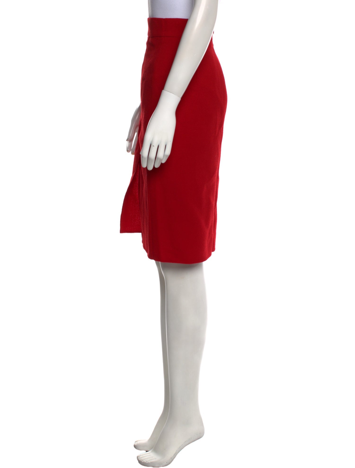 Akris Wool Knee-Length Skirt