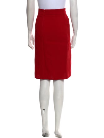 Akris Wool Knee-Length Skirt