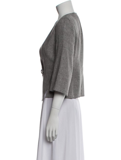 Akris Tweed Pattern Evening Jacket