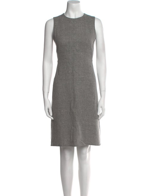 Akris Linen Knee-Length Dress