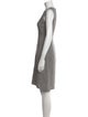Akris Linen Knee-Length Dress