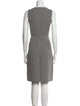 Akris Linen Knee-Length Dress