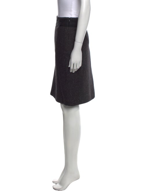 Akris Cashmere Knee-Length Skirt