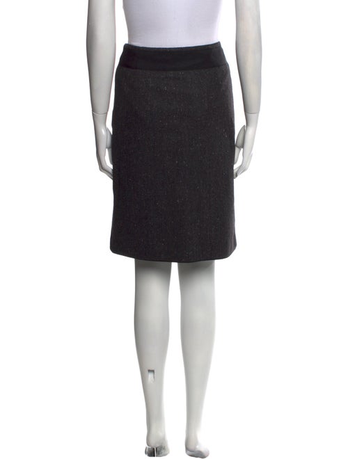 Akris Cashmere Knee-Length Skirt