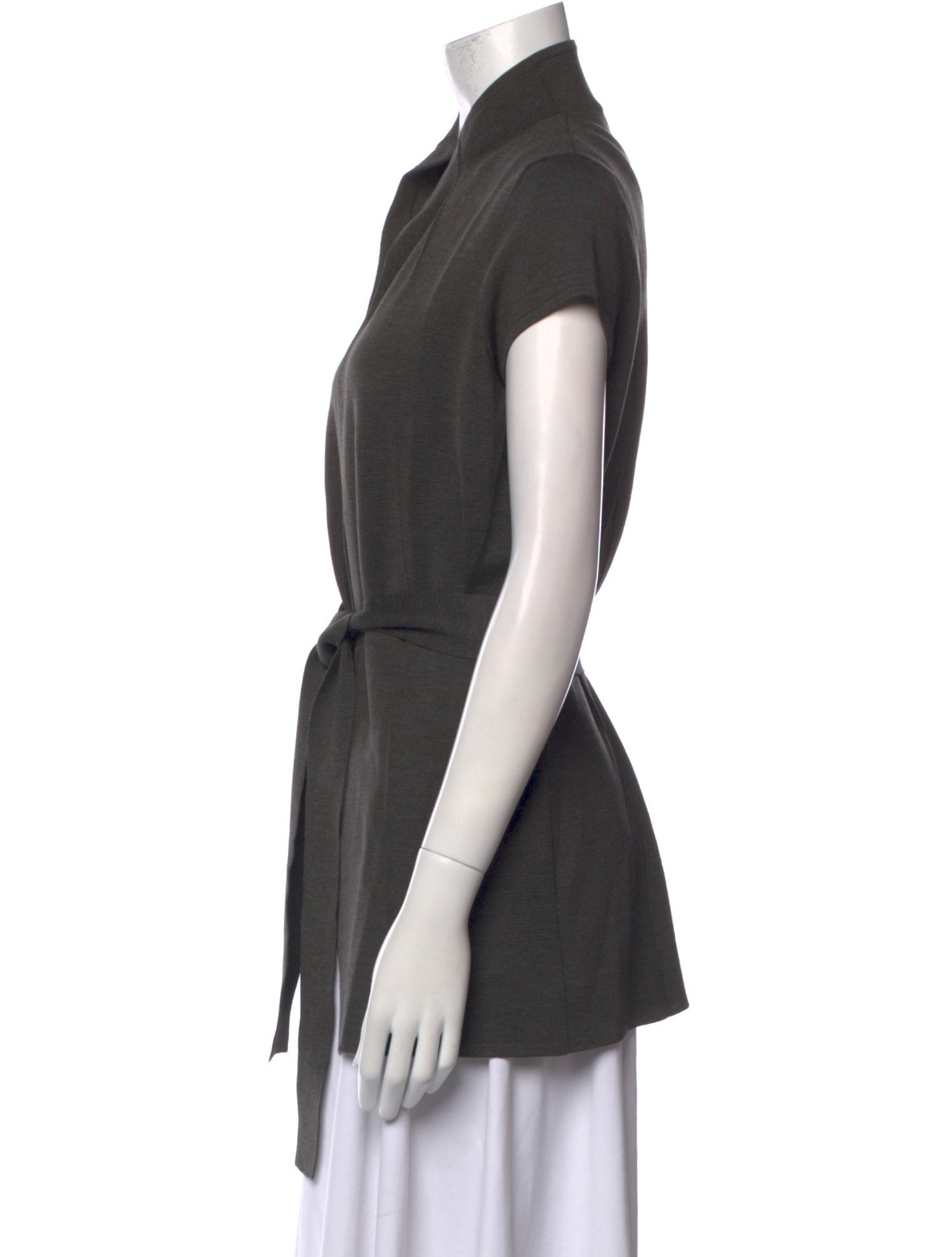 Akris Silk Mock Neck Sweater