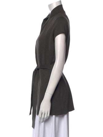 Akris Silk Mock Neck Sweater