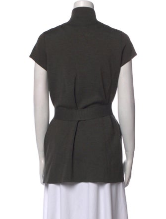 Akris Silk Mock Neck Sweater