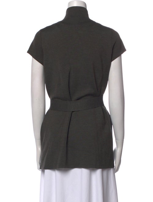 Akris Silk Mock Neck Sweater