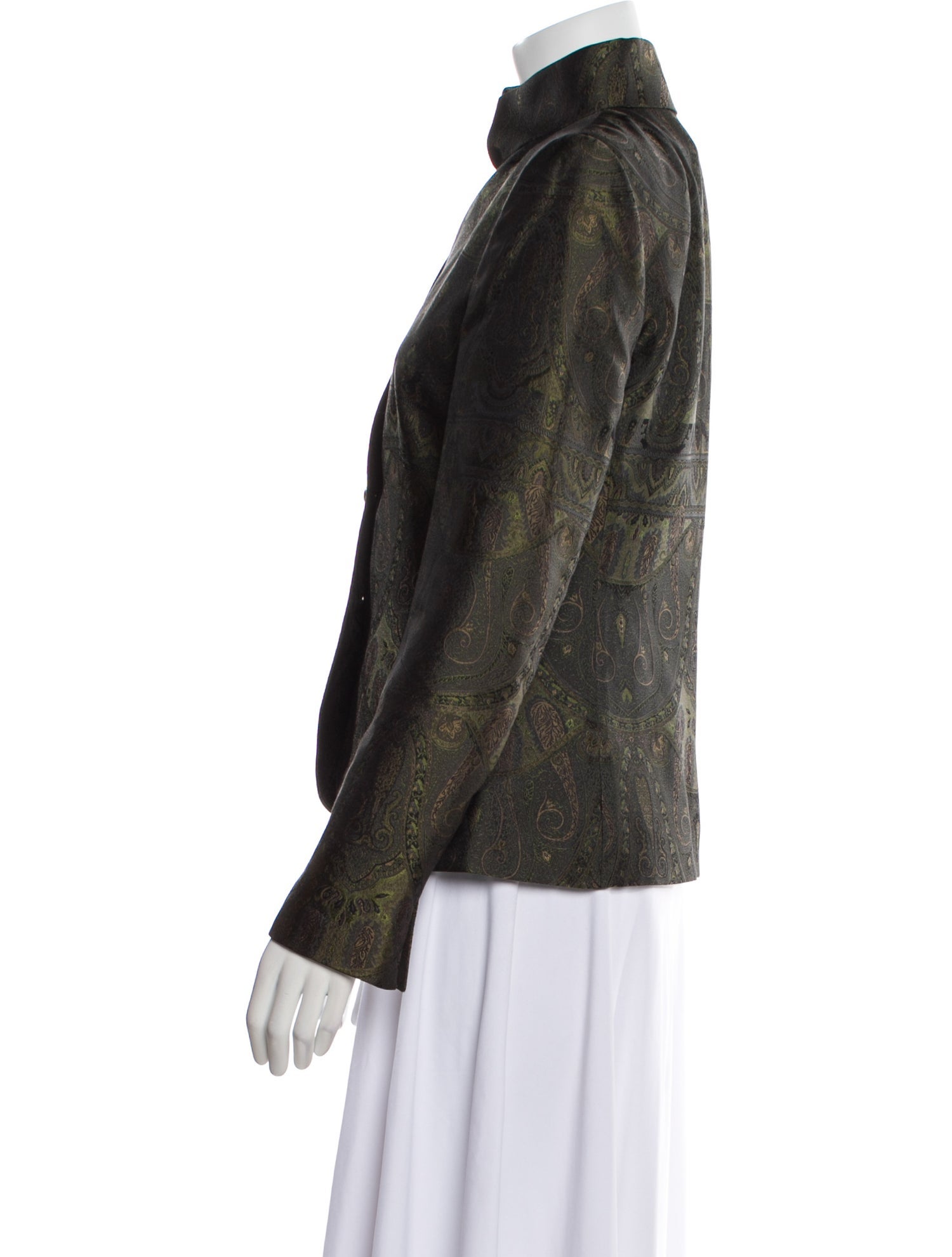 Akris Tweed Pattern Jacket