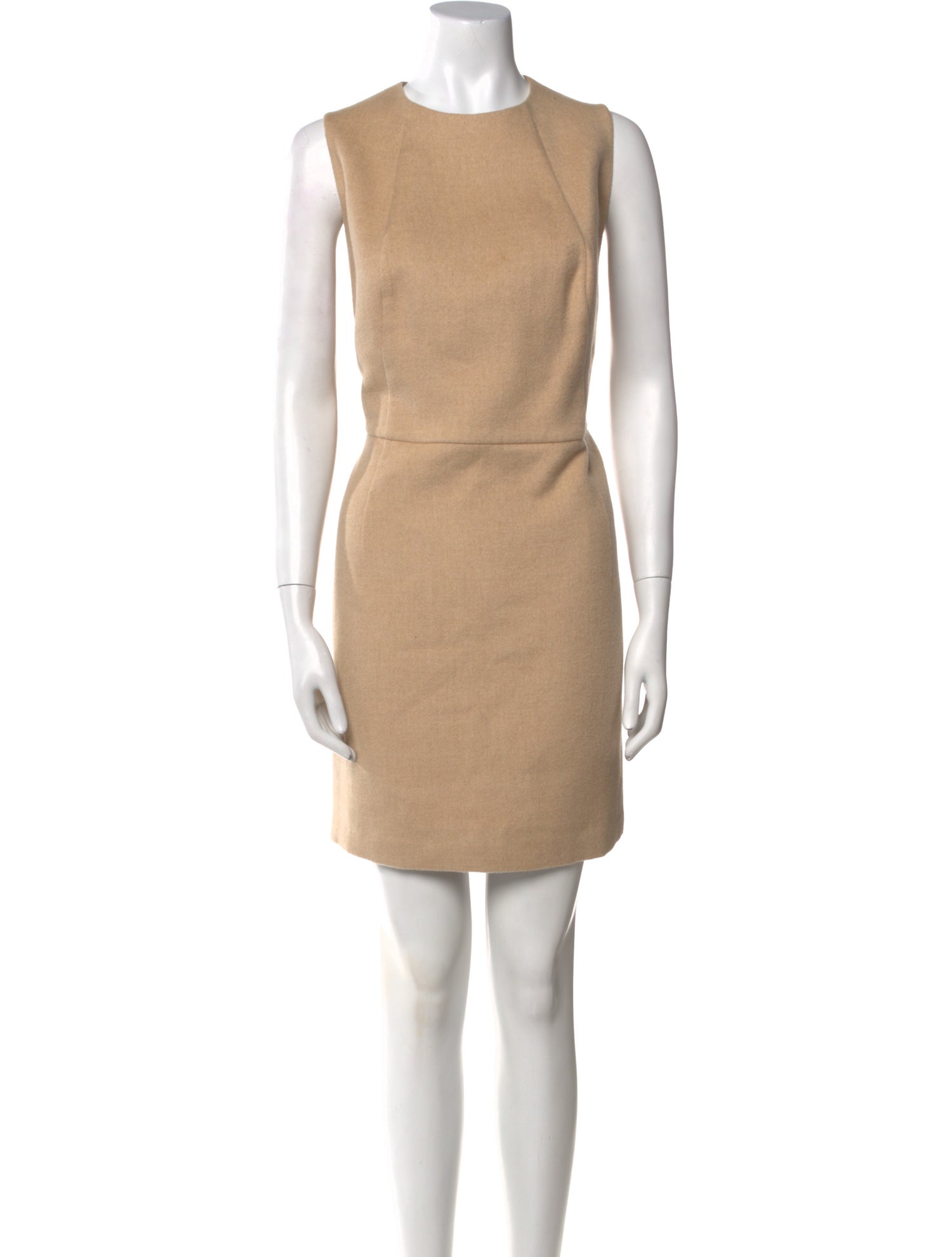Akris Camel Hair Mini Dress