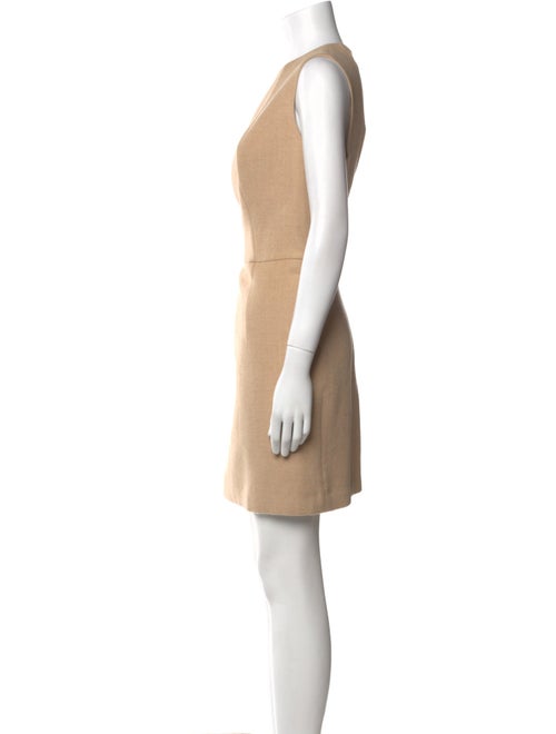 Akris Camel Hair Mini Dress