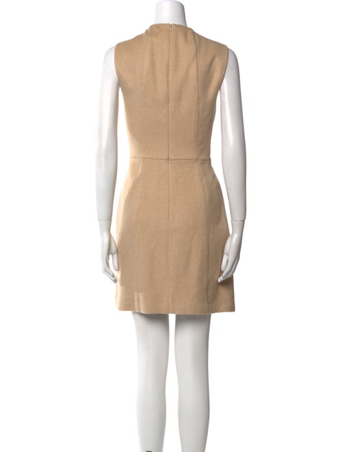 Akris Camel Hair Mini Dress
