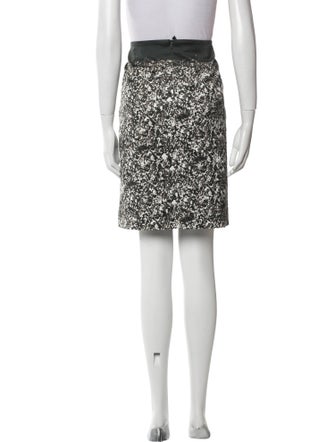Akris Printed Knee-Length Skirt