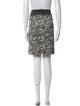 Akris Printed Knee-Length Skirt