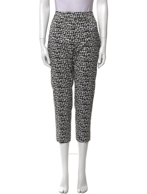 Akris Printed Straight Leg Pants