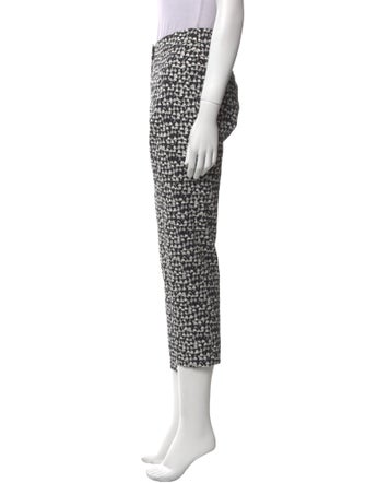 Akris Printed Straight Leg Pants