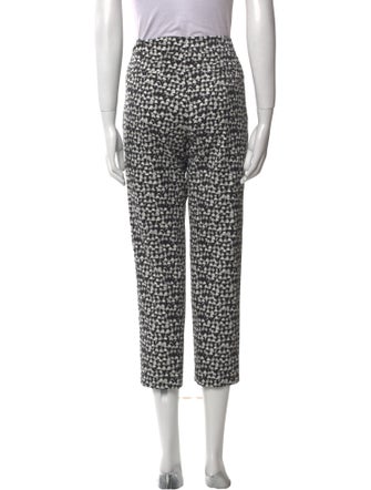 Akris Printed Straight Leg Pants