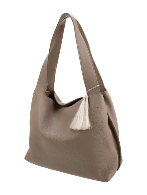 Akris Leather Hobo