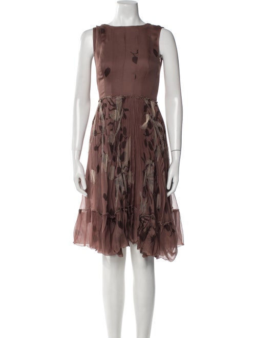 Akris Silk Knee-Length Dress