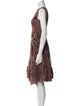 Akris Silk Knee-Length Dress