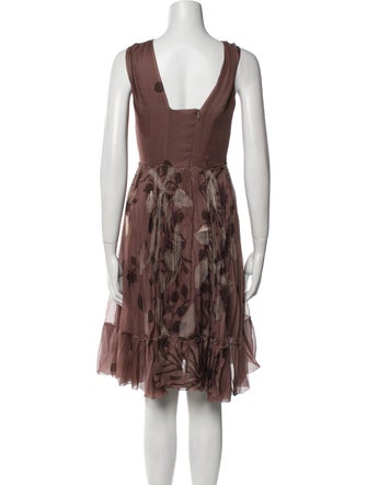 Akris Silk Knee-Length Dress