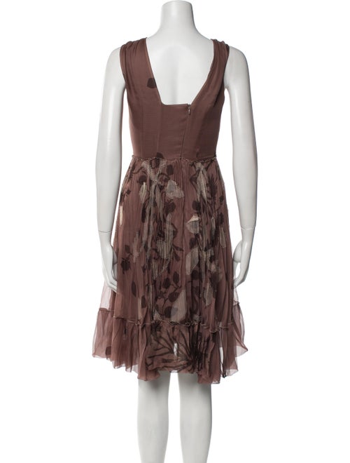 Akris Silk Knee-Length Dress
