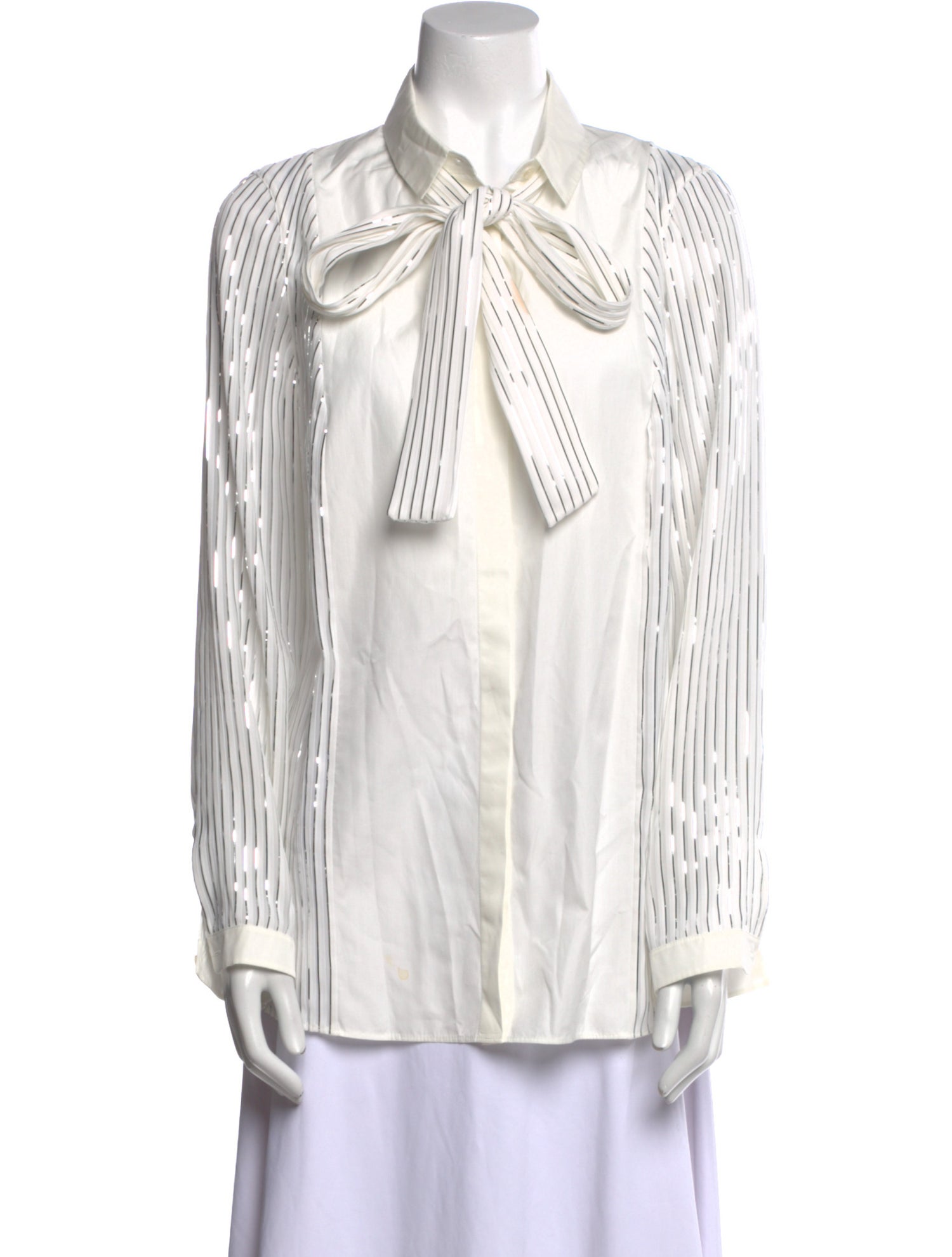 Akris Long Sleeve Blouse