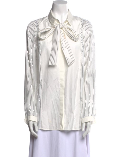 Akris Long Sleeve Blouse
