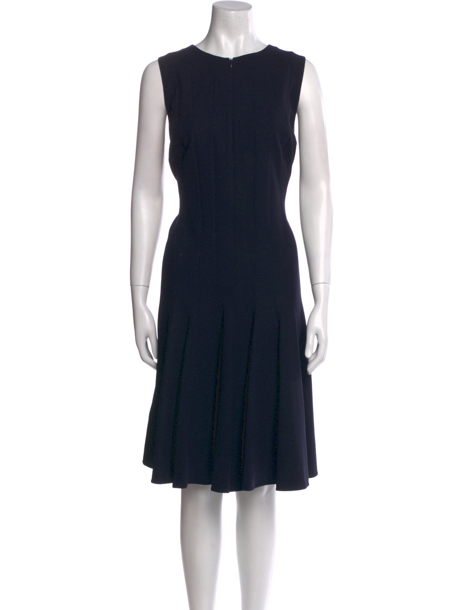 Akris Wool Knee-Length Dress