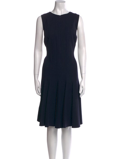 Akris Wool Knee-Length Dress