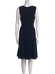 Akris Wool Knee-Length Dress