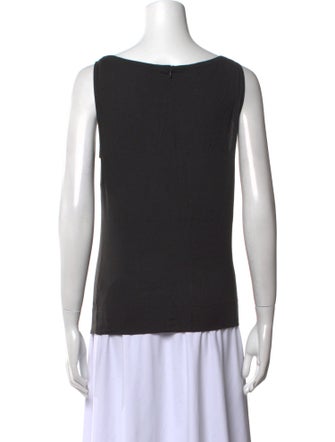 Akris Scoop Neck Sleeveless Top