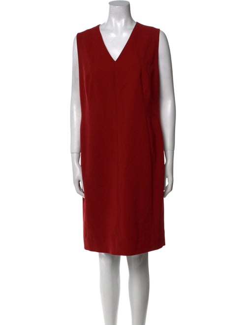 Akris Wool Knee-Length Dress